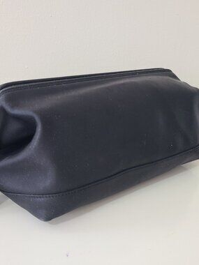 Vintage Men's Coach Brown Leather 0526 Travel Shaving Toiletry Kit Dopp Bag